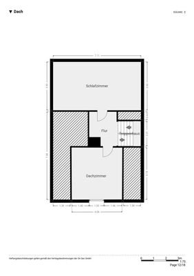 Grundriss Dachgeschoß