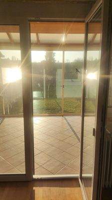 Ausgang Wohnzimmer Terrasse
