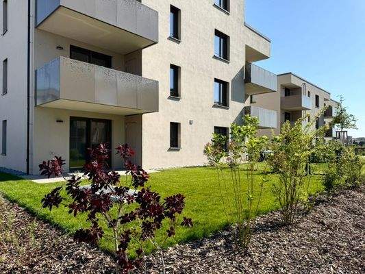 Außenansicht - Terrasse und Garten