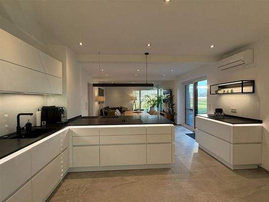 Haupthaus - Ansicht Küche / Wohn- / Essbereich