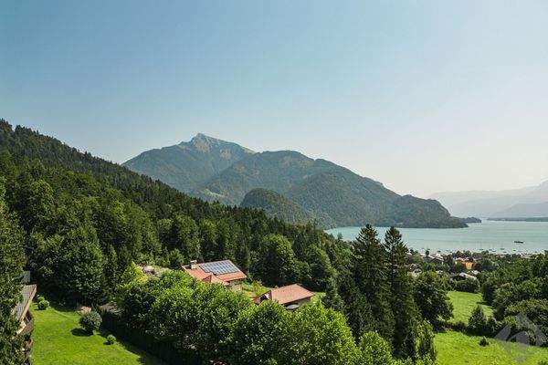 Blick auf den Schafberg - Luftbild