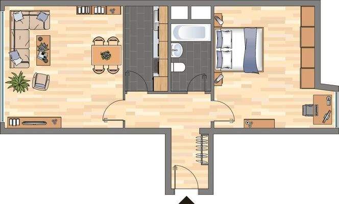 Altenwall 10 11 OG mitte