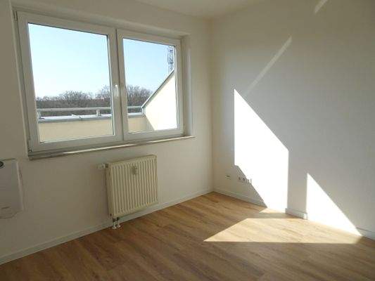 Traumhaftes Schlafzimmer mit Terrasse vor der Tür