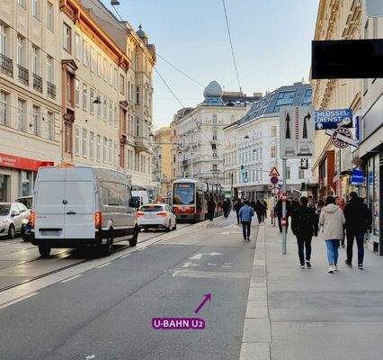 Zentrale Lage Nähe U-Bahn und Straßenbahn
