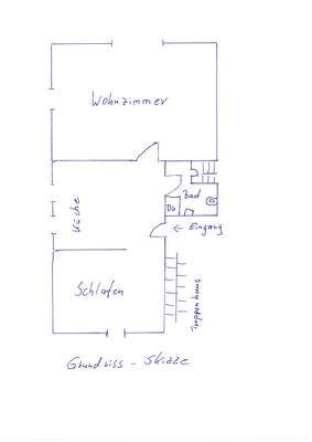 Grundriss - Skizze