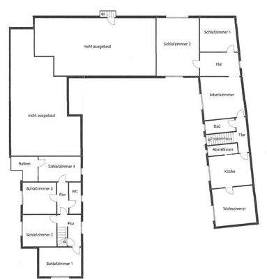 Grundriss Obergeschoss