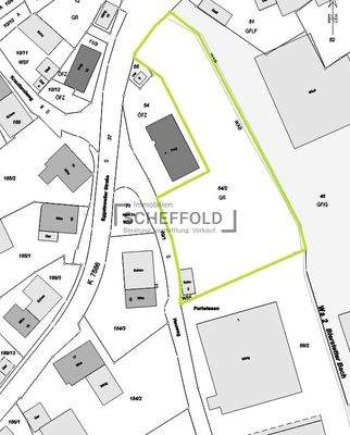 Baugrundstück Katasterauszug