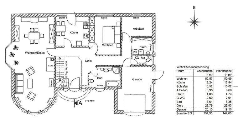 Grundriss Erdgeschoss