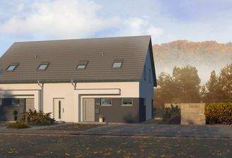 Ein Haus mit 2 gleichgroßen Wohnungen