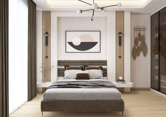 Elegant Apartments with Pool in Antalya Muratpasa