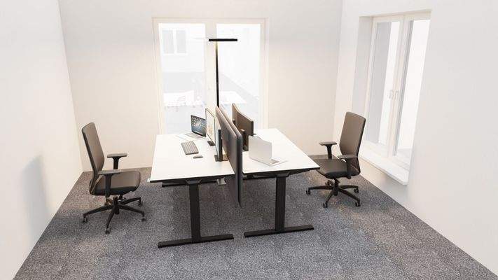 Einrichtungsmöglichkeit Büroraum 