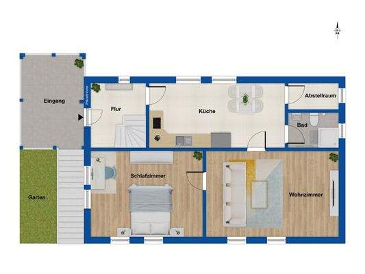 Grundriss Erdgeschoss