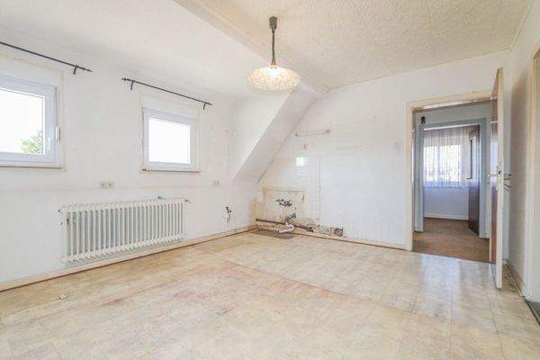 Das Ankleide-/Schlafzimmer im OG