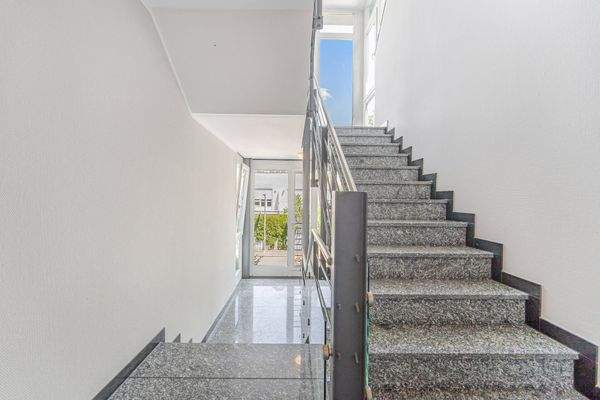 Gepflegtes Treppenhaus