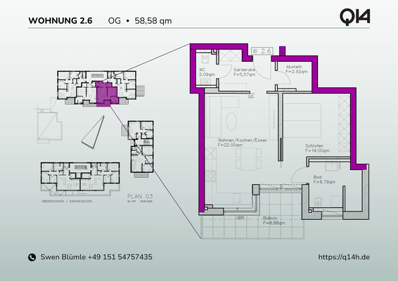 WHG 2.6 Grundrissplan