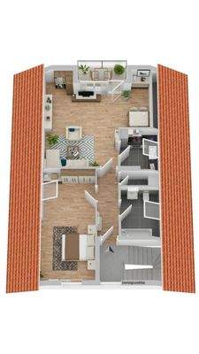 Grundriss Dachgeschoß