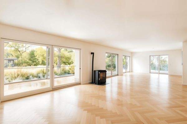 Wohn-/Essbereich - Sanierungsbeispiel