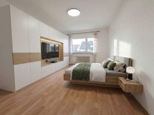 Schlafzimmer KI bearbeitet