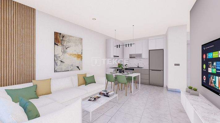 Apartments 700 m from the Sea in Alanya Kestel
