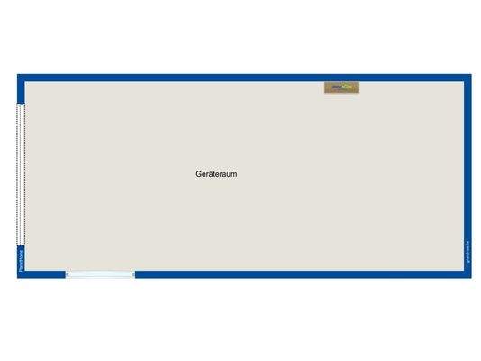 Grundriss Geräteraum-Garage