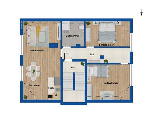 Grundriss Dachgeschoss