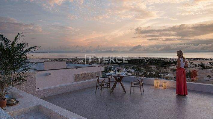 Apartments in a Residence with Beach Access in Karşıyaka Girne