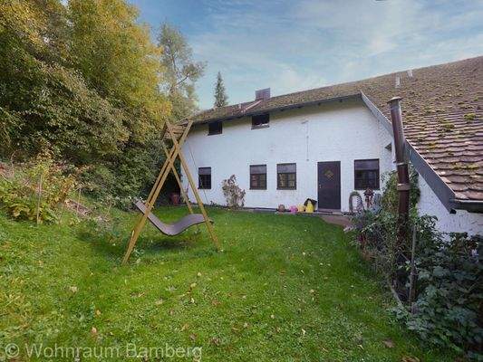 Außenzugang Küche/Speise zu Garten hinten