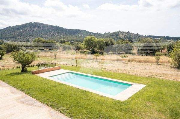 Garten mit Swimmingpool