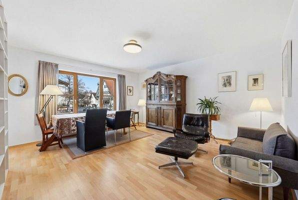 Das Wohnzimmer mit Ausblick