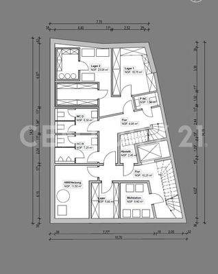 Grundriss KG nach Sanierung