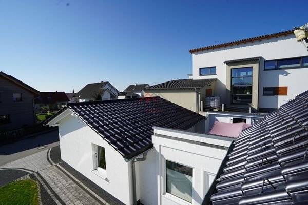 Aussicht vom Balkon