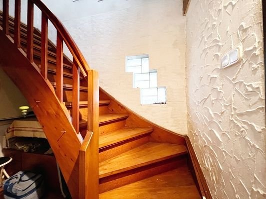 Holztreppe
