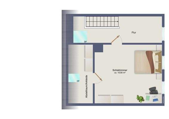 Grundriss Dachgeschoss