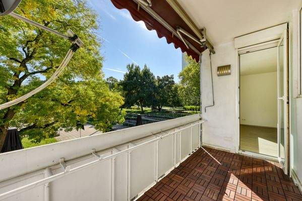 Balkon nach Süd-Osten