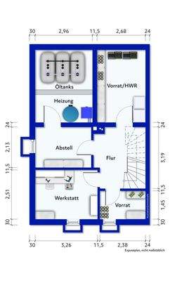 Grundriss Kellergeschoss