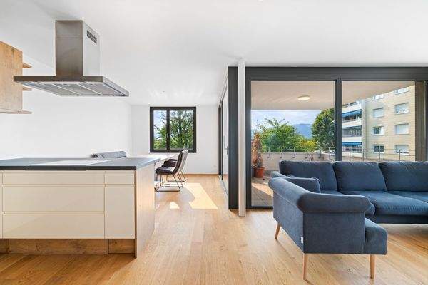 Offene Küche-/Ess-/Wohnbereich