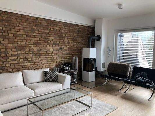 Wohnen offener Kamin 