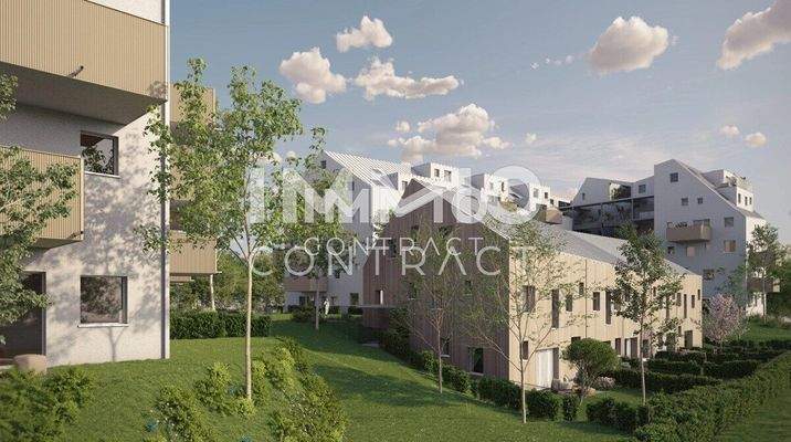 REihenhaus und Innenhof