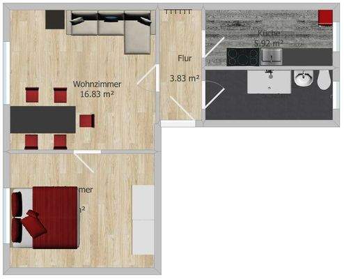 2 Zimmer-Wohnung - ausgestattet (1).JPG
