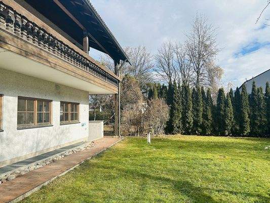 Ansicht Altbestand (Grundstücksbereich Süd)