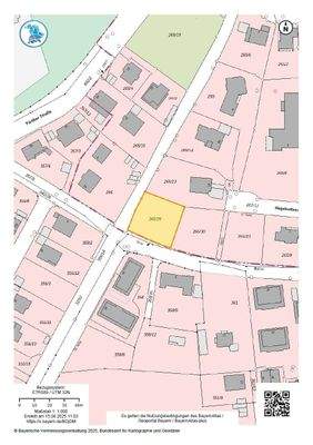 Auszug aus dem Kastasterplan