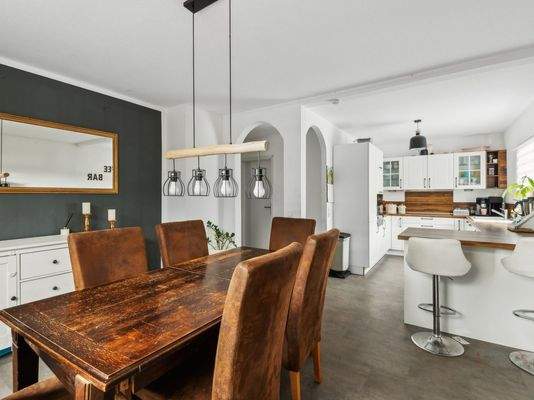 Koch- und Essbereich