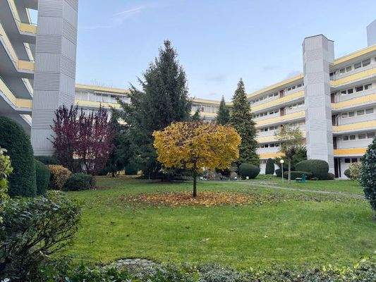 Idyllischer Innenhof