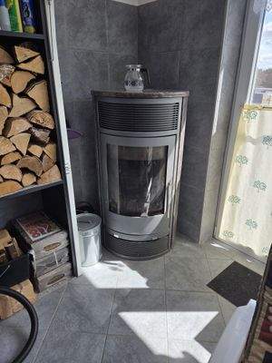 Wassergeführter Kamin 1 OG