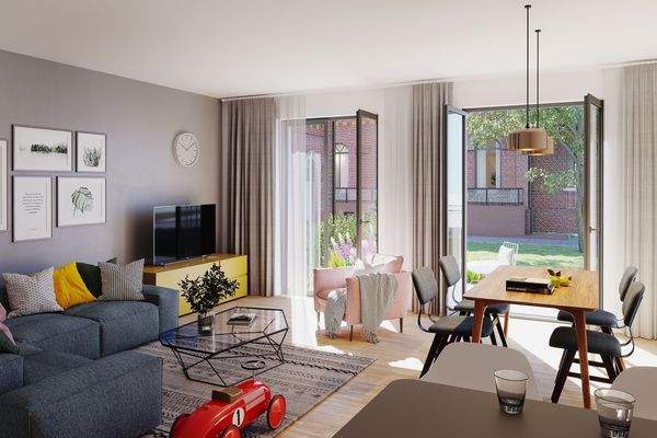 Wohnzimmer Muster Einrichtung