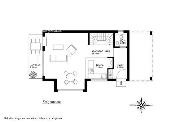 Grundriss Erdgeschoss