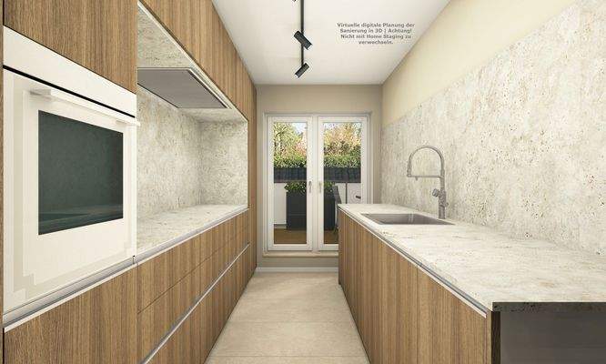 Hochwertige Tischlerküche Visu