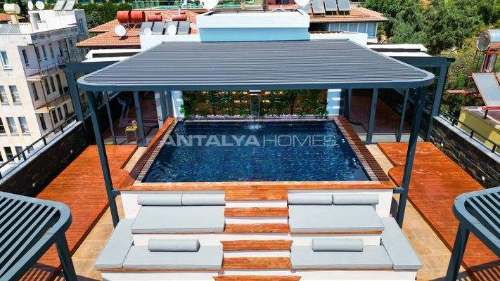 Ready-to-Move Sea-View Flats in a Complex with Pool in Alanya
