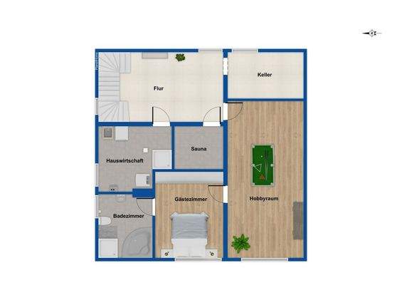 Grundriss Kellergeschoss