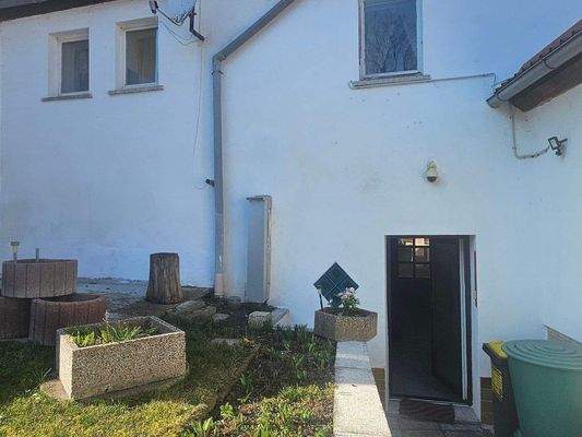 Hinterausgang zum Garten